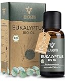 Heldengrün® BIO Eukalyptusöl [100% NATURREIN] - Echter -Eukalyptus - Extra...