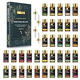 MAYJAM Ätherische Öle Set 35 x 5ml, Ätherische Öle für Diffuser Aromatherapie Duftöl...